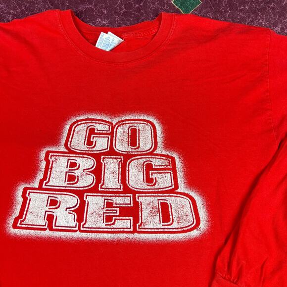 Go Big Red Vintage T Long sleeve - Picture 1 of 5